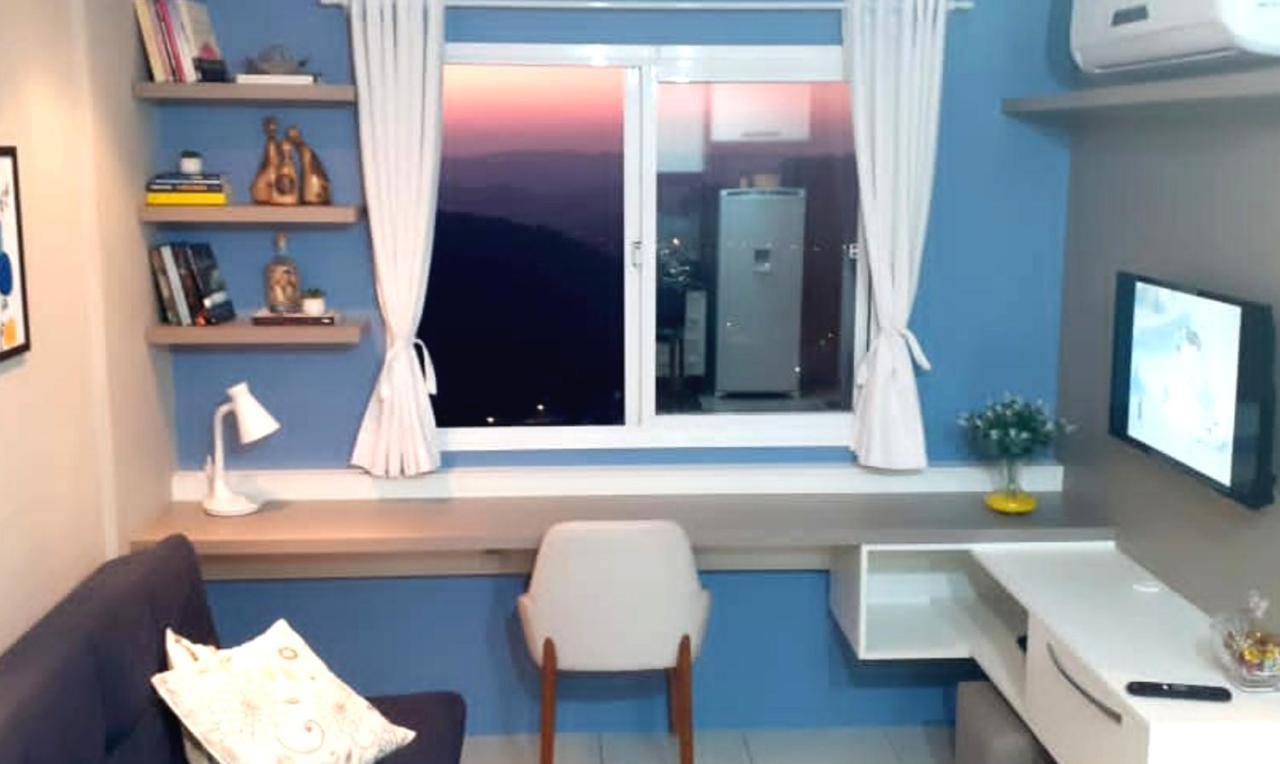 Apartamento aconchegante com vista para o vale dos vinhedos Bento Goncalves Bagian luar foto