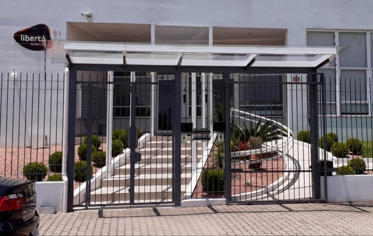Apartamento aconchegante com vista para o vale dos vinhedos Bento Goncalves Bagian luar foto